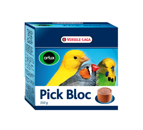Pick Bloc - Pickstein im Tonnapf für Vögel 350 g