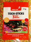 POND - STAR Teich - Sticks 3 Color Menue 4 kg